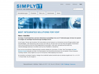 simplyit.ch Webseite Vorschau