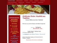 restauranttiroler.de Webseite Vorschau