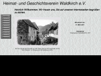 heimatverein-waldkirch.de Webseite Vorschau