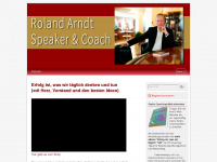 arndt-coaching.de Webseite Vorschau