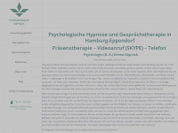 hypnosebehandlung-hamburg.de Webseite Vorschau