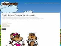 minibiber.ch Webseite Vorschau