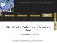 obervellach-reisseck.at Webseite Vorschau