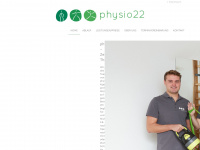 physio22.com Webseite Vorschau