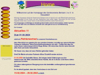 gartenverein-berta3.de Webseite Vorschau