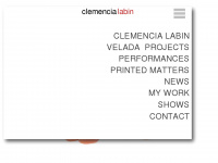 clemencialabin.com Webseite Vorschau