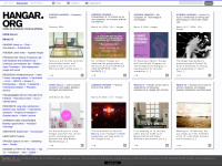 hangar.org Webseite Vorschau