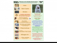 birdingworld.co.uk Webseite Vorschau
