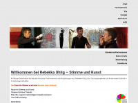rebekka-uhlig.de Webseite Vorschau