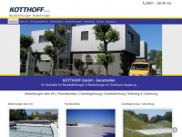 kotthoff-dach.de Webseite Vorschau