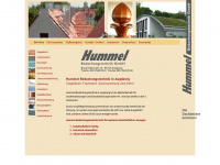 hummel-augsburg.de Webseite Vorschau