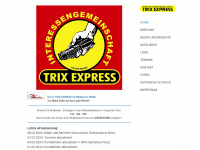 ig-trix-express.de Webseite Vorschau