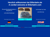 billerbahn.de Webseite Vorschau