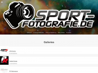 sport-fotografie.de Webseite Vorschau