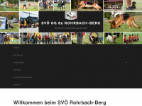 svoe-rohrbach-berg.at Webseite Vorschau