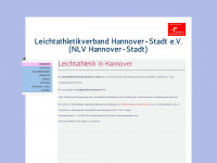 leichtathletik-hannover.de Webseite Vorschau