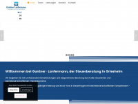 gantner-lanfermann.de Webseite Vorschau