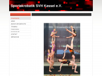 sportakrobatik-svhkassel.de Webseite Vorschau