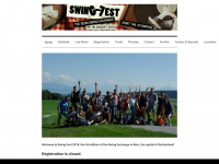 swing-fest.ch Webseite Vorschau