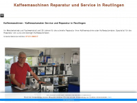 kaffeemaschine-service.de Webseite Vorschau