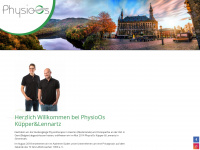 physioos.de Webseite Vorschau