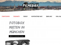 picmebox.de Webseite Vorschau