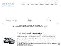 carsharing-oldenburg.de Webseite Vorschau