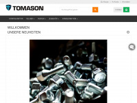 tomason-shop.de Webseite Vorschau