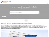 st-augustinus-memory-zentrum.de Webseite Vorschau