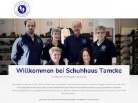 schuhhaus-tamcke.de Webseite Vorschau
