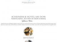 hotel-am-dom.com Webseite Vorschau