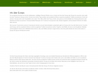 europeinfo.net Webseite Vorschau
