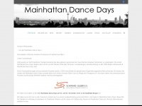 mainhattan-dance-days.de Webseite Vorschau