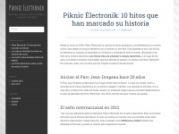 piknicelectronik.es Webseite Vorschau