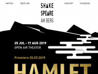shakespeareamberg.at Webseite Vorschau
