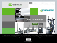 wt-hansbauer.de Webseite Vorschau