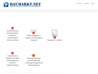 baumarkt.net Webseite Vorschau