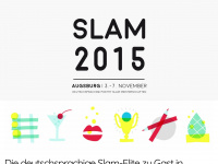 slam2015.de Webseite Vorschau