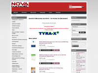 novahandel.ch Webseite Vorschau