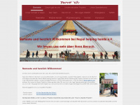 nepalhelpinghands.com Webseite Vorschau