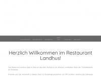 landhus-allschwil.ch Webseite Vorschau