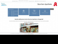 storchen-apotheke-wuppertal.de Webseite Vorschau