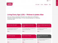 lea-label.ch Webseite Vorschau