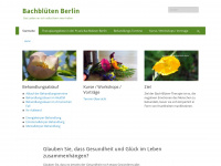 bach-blueten-berlin.com Webseite Vorschau