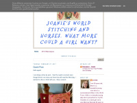 joaniesworld.blogspot.com Webseite Vorschau