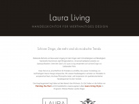 laura-living.com Webseite Vorschau
