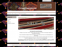 teppiche-shop.com Webseite Vorschau
