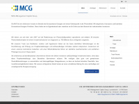 mcg-group.com Webseite Vorschau