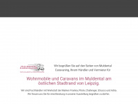 muldental-caravaning.de Webseite Vorschau