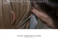 habicher-friseur.com Webseite Vorschau